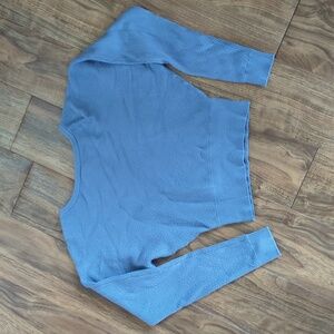 Express Blue Women's Crew Neck Sweater